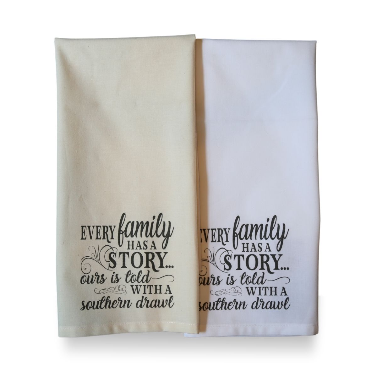 Tea Towel: Family Story – Southern Drawl