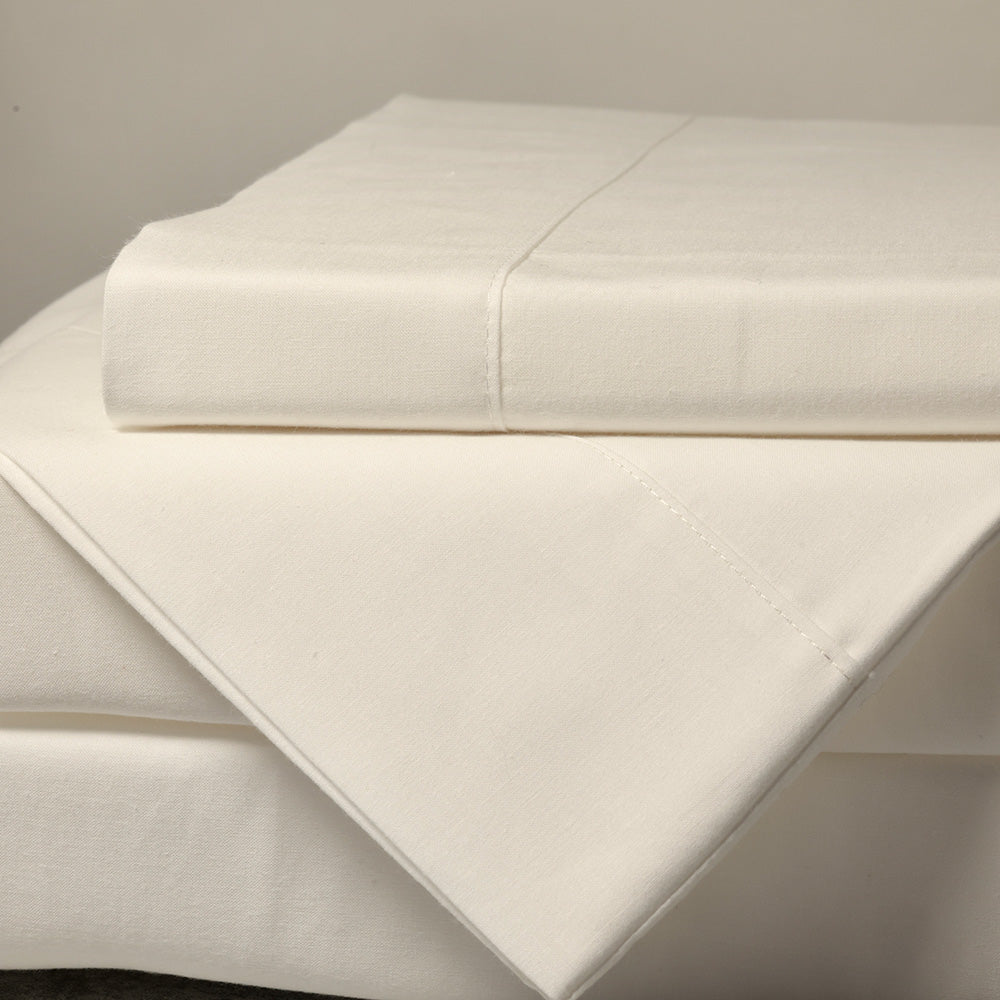 vintage white bed sheets